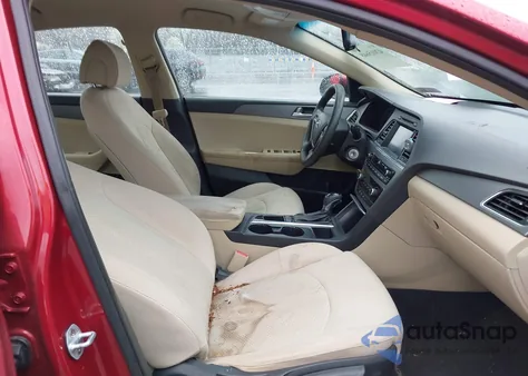 2016 Hyundai Sonata Se from USA, damaged, VIN 5NPE24AF7GH391820